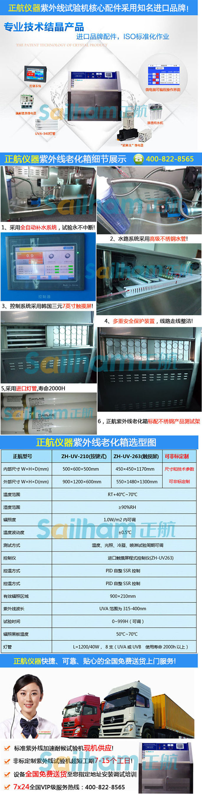 太陽(yáng)光紫外線老化箱
